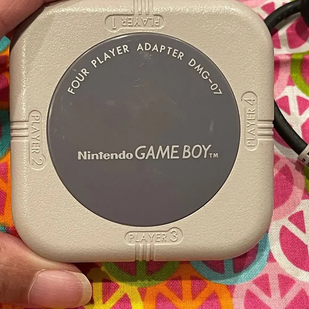 Nintendo game boy four player adapter, DMG07 As is Not Tested
